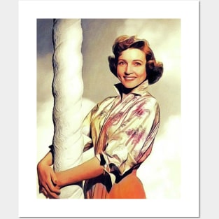 Betty White Smile Posters and Art